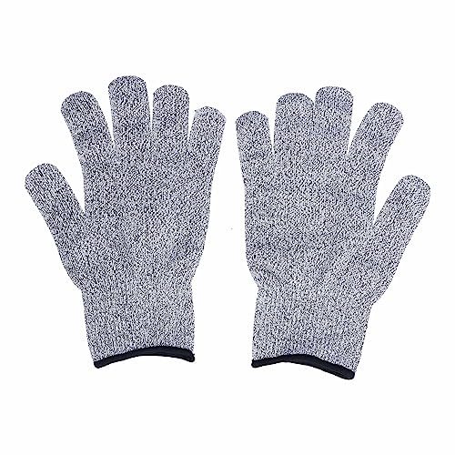 AJUNJIIL Schnitt resistent getauchte Handschuhe Stufe 5 Schutz HPPE WEWER FÜR Garten Küchenkochen von AJUNJIIL