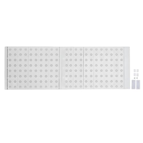 AJUNJIIL Schrank Spannungsschelf Erweiterbares Rack Verstellbarer Speicher Organizer Schrankgarderobe Badezimmer (91 bis 122 cm/35,8 bis 48,0 Zoll) von AJUNJIIL