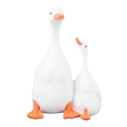 Ente - Harz simuliertes Regen - Proof Ente und Entzugskulptur für Gartendekoration Ente - Harz simuliertes Regen - Proof Ente und Entzugskulptur für Gartendekoration von AJUNJIIL