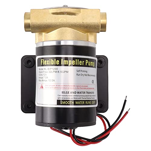 Flexible Laufrad Pumpe Frauenfaden G1/2 Selbstpriming -Laufrad Wasserpumpe für Industriefeld (RL-BIP1200) von AJUNJIIL