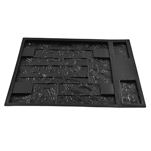 Für ABS, für Wandformform, recycelbarer Verschleiß resistent, für Gartenhäuserdekoration, schwarze DIY -Betonformen Für ABS, für Wandformform, recycelbarer Verschleiß resistent, für Gartenhäuserdekoration, schwarze DIY -Betonformen von AJUNJIIL