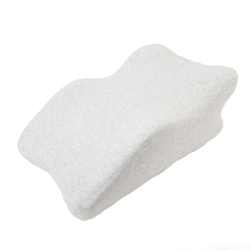 Für Beinunterstützung und Erhöhung von Kissen, für Gedächtnisschaum, ergonomisch atmungsaktiv, mit abnehmbarem Samtabdeckung, zum Lesen des Schlafenes (Hellgrau) von AJUNJIIL
