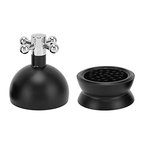 Für einstellbare Kaffeeverteiler, Lebensmittelqualität, Metall, rotierende Griff, feste Abdeckung, 22 Nadeln für Kaffeepulververteilung (51mm) von AJUNJIIL