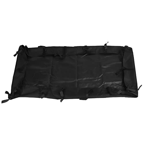 Hamster Käfigbodenabdeckung wasserdichte atmungsaktive und leckere Pet Liner Chassis für Meerschweinchen (Schwarz) von AJUNJIIL