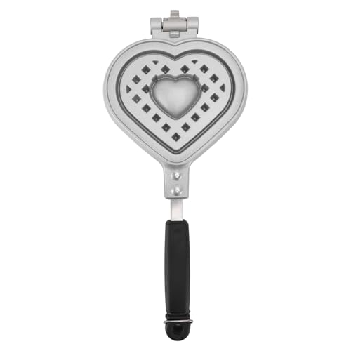 Herzform Waffelpfanne Nicht -Stick Waffelhersteller Pfanne doppelseitig Kuchen Backwanne kleine Küchengeräte Aluminiumlegierung Herzform Waffelpfanne Nicht -Stick Waffelhersteller Pfanne doppelseitig Kuchen Backwanne kleine Küchengeräte Aluminiumlegierung von AJUNJIIL