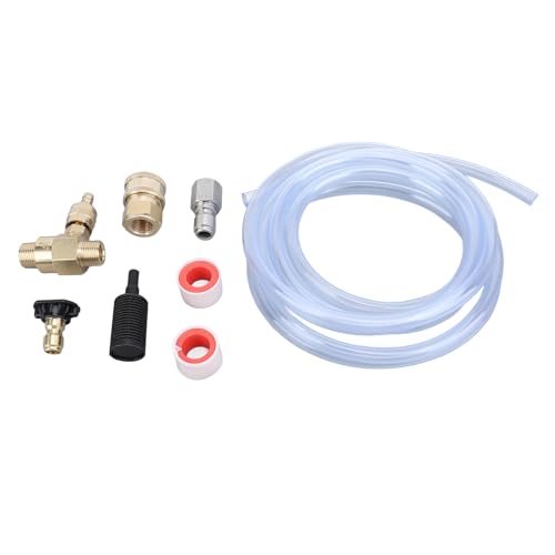 Hochdruck -Waschmaschine Chemical Injector Kit einstellbare Ventilgartenreinigung 3/8 Zoll Stecker Schwarzdüse 9,8 -Fuß -Schlauchsatz Hochdruck -Waschmaschine Chemical Injector Kit einstellbare Ventilgartenreinigung 3/8 Zoll Stecker Schwarzdüse 9,8 -Fuß -Schlauchsatz von AJUNJIIL