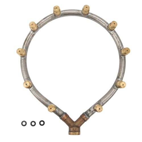 Multifunktionale Ringdüse G3/8 weibliche fadenringförmige atomisierende Düse Garten landwirtschaftliche Bewässerung (10 Kopf) von AJUNJIIL