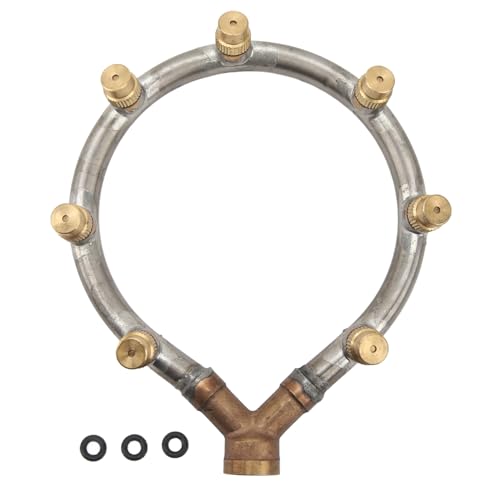 Multifunktionale Ringdüse G3/8 weibliche fadenringförmige atomisierende Düse Garten landwirtschaftliche Bewässerung (7 Kopf) von AJUNJIIL
