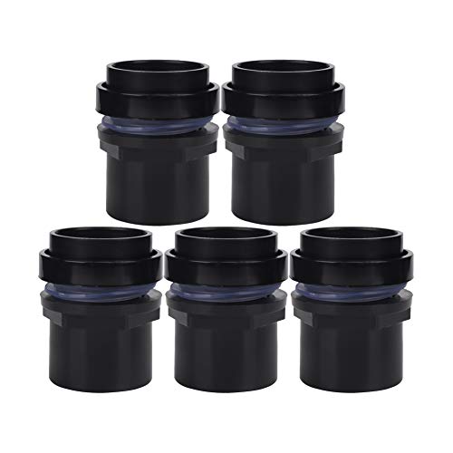 PVC Aquarium Wasserrohr-Steck verbinder-Set Solid langlebig Hexagon Design Aquarium Zubehör (50 mm) von AJUNJIIL