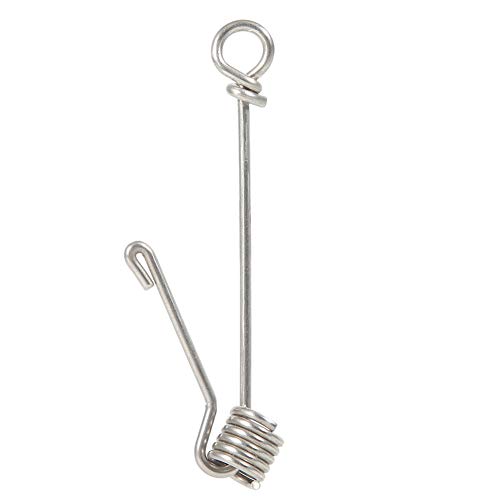 Papageien Vogelbeinschnalle Edelstahl Öffnungsring Outdoor Aktivität Kaketing Ring (XL 39x39x12.5cm) von AJUNJIIL