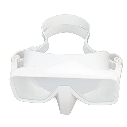 Schwimmbrillen getemperte Glas Kiesel Gel Schnorcheln Diving Face Guard wasserdichte Weitansicht Verstellbare Schnallen für Erwachsene Jugendliche bequem von AJUNJIIL