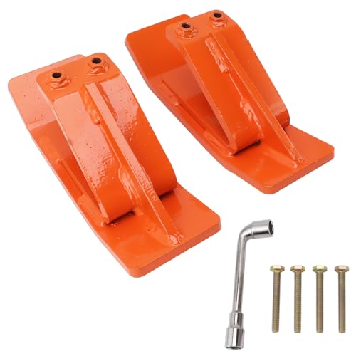 Traktor Eimer Schutz Heavy Duty Stahl Ski Edge Protector für Schnee Blätter Entfernung Ausbreitung Kies Hof Wartung von AJUNJIIL