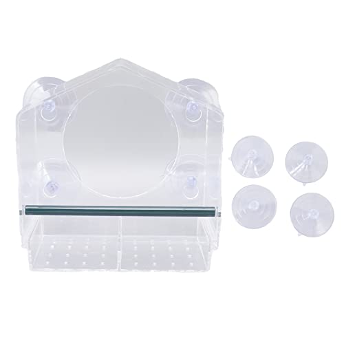 Transparent starker Saugnapfbecher -Acrylfenster Vogelfutterhaus mit 4 Saugnäpfeanzug zur genauen Beobachtung von Vögeln Transparent starker Saugnapfbecher -Acrylfenster Vogelfutterhaus mit 4 Saugnäpfeanzug zur genauen Beobachtung von Vögeln von AJUNJIIL
