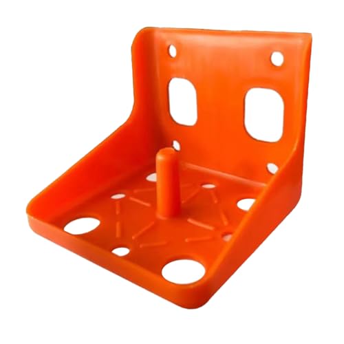 Vieh -Salzblock -Feeder -Tablett verdickter Halter leckt Ziegelbox für Rinder Schafziegen Weidenfarmen (Ziegelbox lecken (großes Loch)) von AJUNJIIL