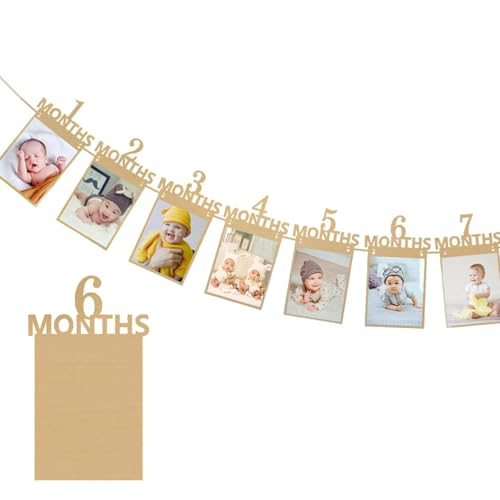 Fotogirlande 1. Geburtstag,Foto Banner Girlande für Erster Geburtstag,Blätter Hängende Wanddekoration,Kraftpapier Geburtstagsgirlande 1 Jahr für Geboren Bis 12 Monate,Im Gedenken an Jungen,Mädchen Fotogirlande 1. Geburtstag,Foto Banner Girlande für Erster Geburtstag,Blätter Hängende Wanddekoration,Kraftpapier Geburtstagsgirlande 1 Jahr für Geboren Bis 12 Monate,Im Gedenken an Jungen,Mädchen von AJUNLKVDR