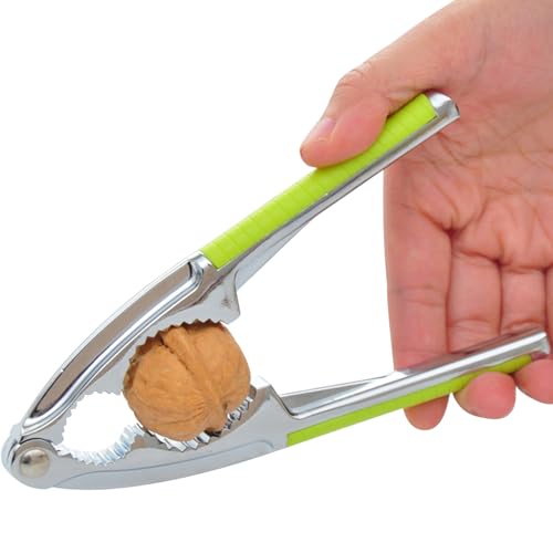 Nutcracker,Nußknacker,Nussknacker Walnüsse,Nutcracker Mit Rutschfestem,Metallwalnüsse Nussöffner Mit Rutschfestem Griff,Multifunktionale Haselnussknacker,Nussknacker Kaufen,Für Nüsse,Walnüsse,Paranuss von AJUNLKVDR