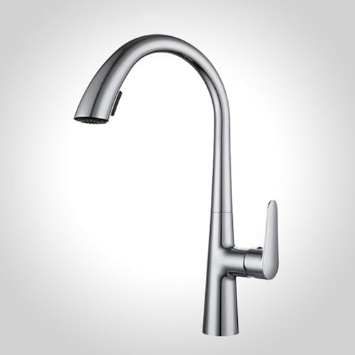 360 ° Auszug Küchenarmatur mit Schwanenhals, Sprühfunktion, verstellbarer Mischhahn für Küchenspüle, modernes Design, einfache Installation, Finish. Beauty Comes 360 ° Auszug Küchenarmatur mit Schwanenhals, Sprühfunktion, verstellbarer Mischhahn für Küchenspüle, modernes Design, einfache Installation, Finish. Beauty Comes von AJYBYUKJ