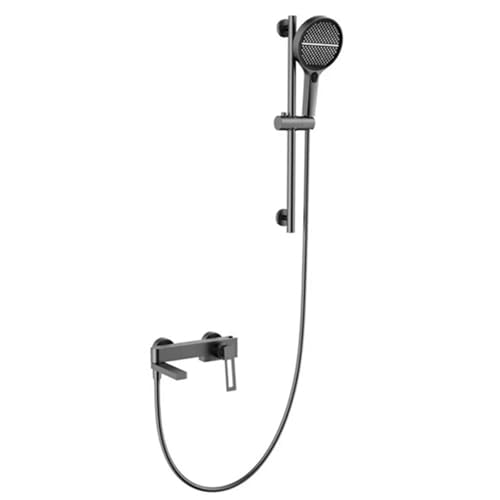 Badmixer -Klopfen mit Duschwand montiert 360 Drehausstrich Einzelhebel -Duschmixer (Chrom) Beauty Comes von AJYBYUKJ