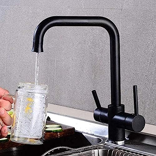 Beige Chrom 360 ° Küchenarmatur Doppelgriff Mixer für Waschbecken Stylish Design Easy Installation Wasseraufbereitungslösung Langlebig und schlank KF097BE KF098O Beauty Comes Beige Chrom 360 ° Küchenarmatur Doppelgriff Mixer für Waschbecken Stylish Design Easy Installation Wasseraufbereitungslösung Langlebig und schlank KF097BE KF098O Beauty Comes von AJYBYUKJ