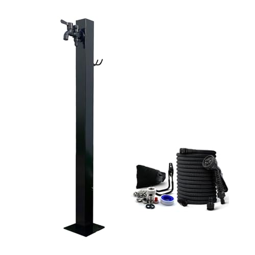 Freistehender Stahl freistehender Gartenschlauchständer mit Wasserhahn Außenwassersäule für Frostfreie Schlauchbib. Beauty Comes Freistehender Stahl freistehender Gartenschlauchständer mit Wasserhahn Außenwassersäule für Frostfreie Schlauchbib. Beauty Comes von AJYBYUKJ