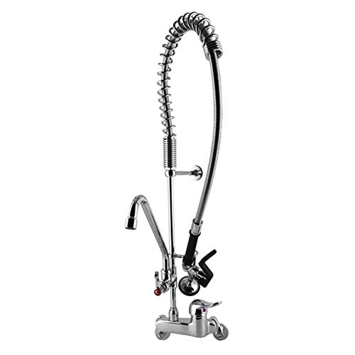 Kommerzielle B -Küche vor Spülen Wasserhahn mit einem Griffmixer Wandmontierter Waschbecken mit 8 Zoll Swing -Ausguss 35 Zoll hoch Beauty Comes von AJYBYUKJ