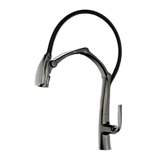 Luxus Messing Gun Grey Kitten Wasserhahn intelligenter Induktion Magnetisch Saugauszug Design Kalt- und Witz-Spüle-Wasserhahn, gebürstete Grey11 Beauty Comes Luxus Messing Gun Grey Kitten Wasserhahn intelligenter Induktion Magnetisch Saugauszug Design Kalt- und Witz-Spüle-Wasserhahn, gebürstete Grey11 Beauty Comes von AJYBYUKJ