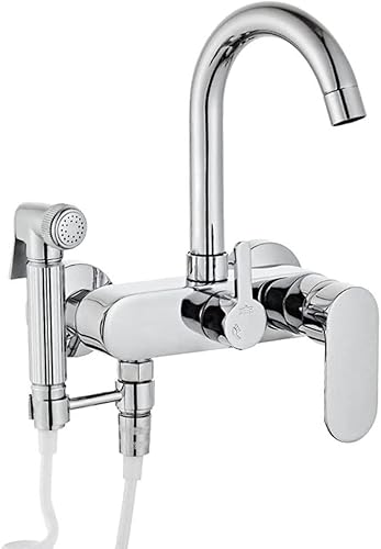 Wand montiert mit Sprühhahn -Chrom 360 ° Rotatable Einhebelmischer Küche Spüle Trinkwasser Wasserhahn Beauty Comes Wand montiert mit Sprühhahn -Chrom 360 ° Rotatable Einhebelmischer Küche Spüle Trinkwasser Wasserhahn Beauty Comes von AJYBYUKJ