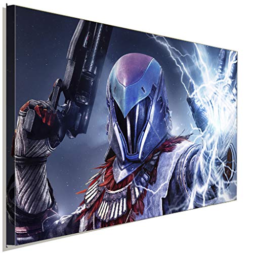 AK ART Destiny Game Leinwandbild Kunstdruck Mehrfahrbig Wandbild Wanddeko XXL (80 x 60 cm) von AK ART