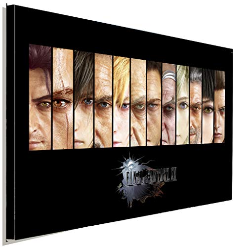 AK ART Leinwandbild FINAL FANTASY XV Kunstdruck Wandbild Wanddeko Mehrfarbig XXL (40 x 30 cm) von AK ART