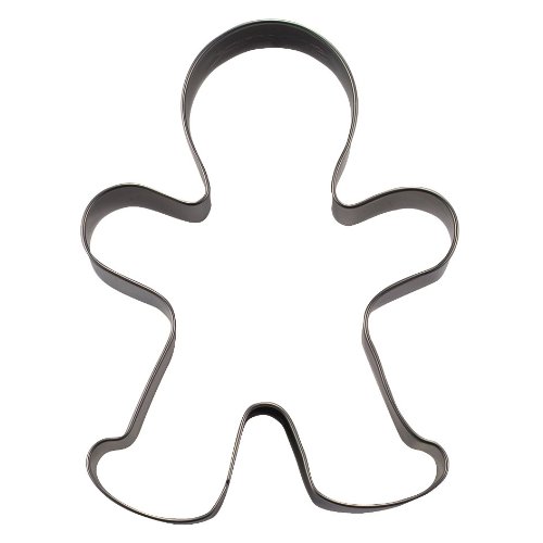 Weckmann, Lebkuchen- Halloween-, Weckmann-Ausstecher, Mannausstecher, Größe:130 mm von AK-Colonia