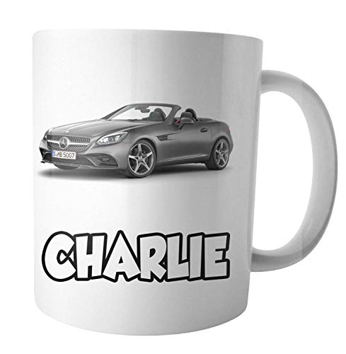 Tasse mit Mercedes-Motiv, personalisierbar, personalisierbar von AK Giftshop