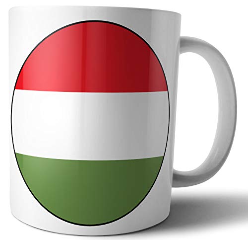 Ungarn-Flagge – Tee – Kaffee – Tasse – Geburtstag – Weihnachten – Geschenk – Wichteln – Strumpffüller von AK Giftshop
