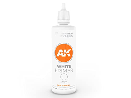 White Primer 100 ml 3rd Generation White Primer 100 ml 3rd Generation von AK Interactive