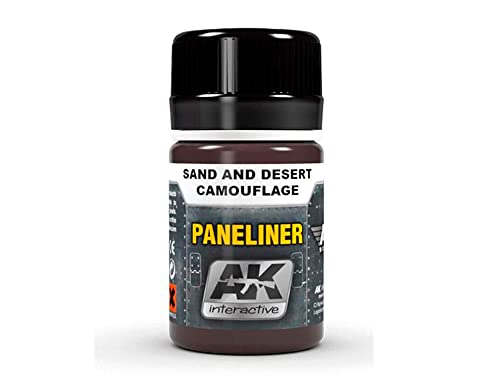 AK AIR Weathering AK2073 Paneliner for sand and desert camouflage (35ml) von AK Interactive