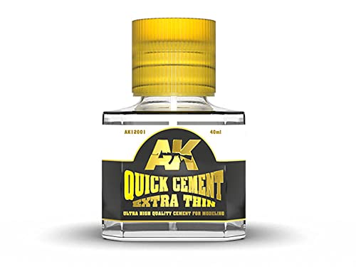 AK AK12001 QUICK CEMENT EXTRA THIN (40ml) von AK-Interactive