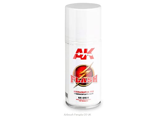 AK AK12026 FLASH - ACCELERATOR FOR CYANOACRYLATE GLUE (20g) von AK Interactive