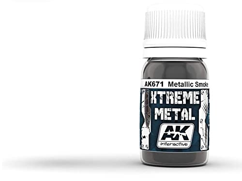 AK AK671 XTREME METAL SMOKE METALLIC (30ml) von AK Interactive