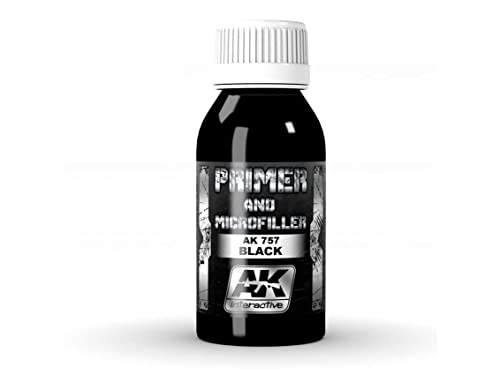 AK AK757 BLACK PRIMER AND MICROFILLER (100ml) von AK-Interactive