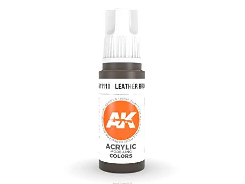 AK Acrylics 3Gen AK11110 Leather Brown (17ml) von AK Interactive