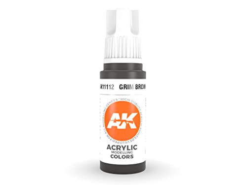 AK Acrylics 3Gen AK11112 Grim Brown (17ml) von AK Interactive