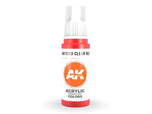 AK Acrylics 3Gen AK11213 Clear Red (17ml) von AK Interactive