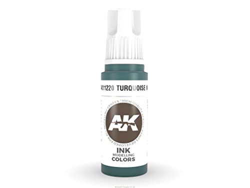 AK Acrylics 3Gen AK11220 Turquoise INK (17ml) von AK Interactive