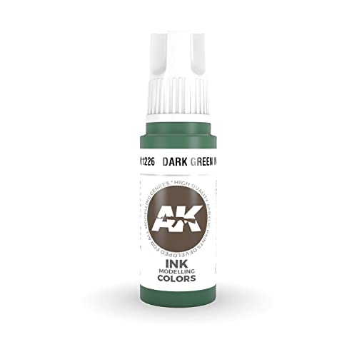AK Interactive 3rd Gen Acrylic Dark Green Ink 17ml AK Interactive 3rd Gen Acrylic Dark Green Ink 17ml von AK Interactive