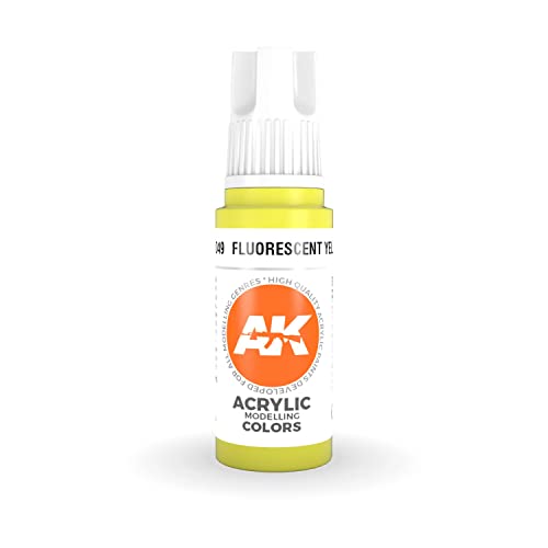 AK Interactive 3rd Gen Acrylic Fluorescent Yellow 17ml von AK Interactive