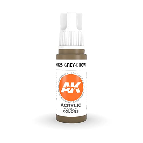 AK Interactive 3rd Gen Acrylic Grey-Brown 17ml von AK Interactive