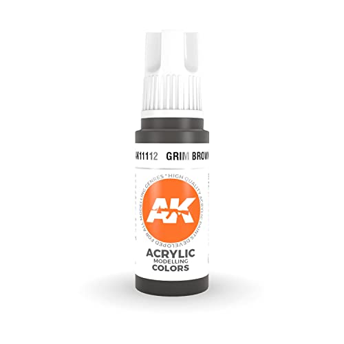 AK Interactive 3rd Gen Acrylic Grim Brown 17ml von AK Interactive