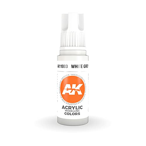 AK Interactive 3rd Gen Acrylic White Grey 17ml von AK Interactive