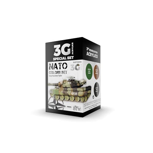 AK Interactive NATO COLORS 3G - SET colori acrilici 3rd Generation 17mL von AK Interactive