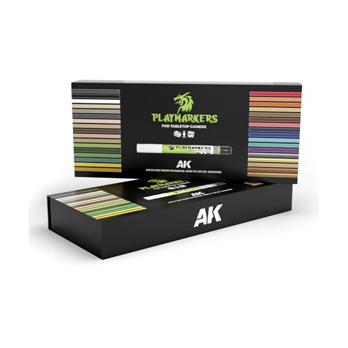 AK Interactive PLAYMARKERS SPECIAL BOX AKM150 Full Range (34x) von AK Interactive