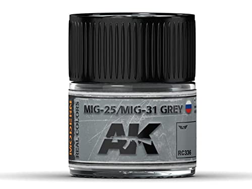AK Interactive Real Color MIG-25/ MIG-31 Grey 10ML Acrylic Hobby Paint Bottle von AK Interactive